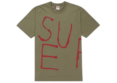 Supreme Painted Tee (SS25) Olive