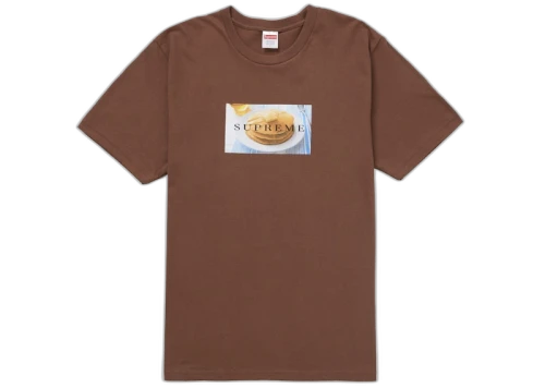 Supreme Pancakes Tee Brown