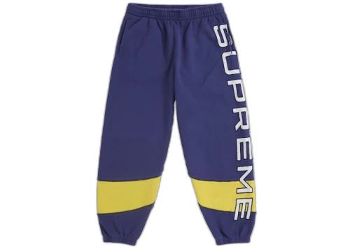 Supreme Paneled Sweatpant Washed Navy