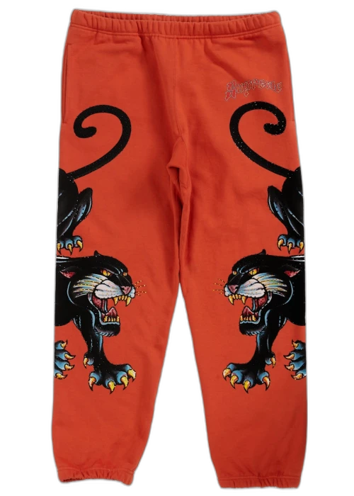 Supreme Panther Sweatpant Burnt Orange