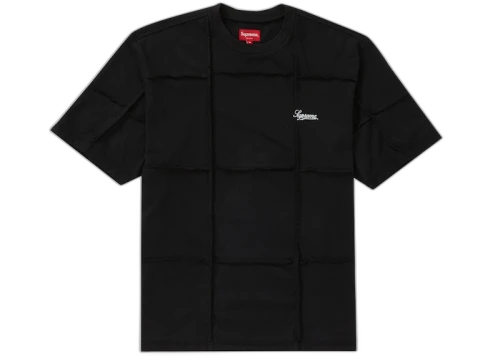 Supreme Patchwork S/S Top Black