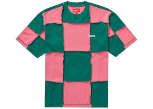 Supreme Patchwork S/S Top Green