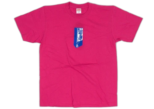 Supreme Payphone Tee Dark Pink