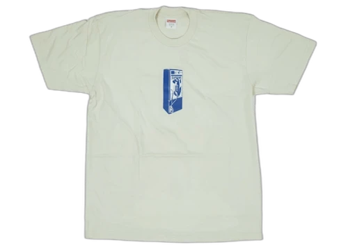 Supreme Payphone Tee Natural