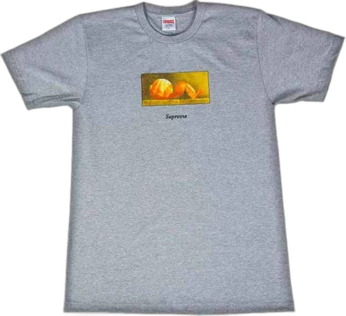 Supreme Peel Tee Heather Grey