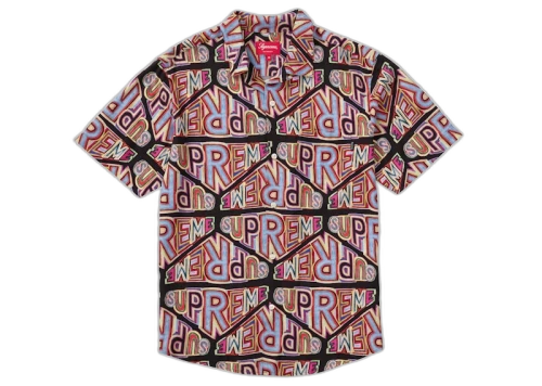 Supreme Perspective Rayon S/S Shirt Black