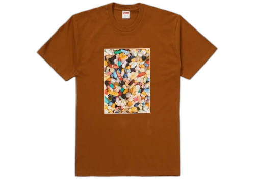 Supreme Pills Tee Brown