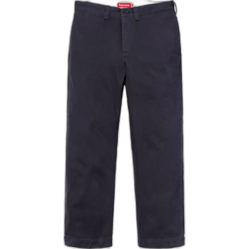 Supreme Pin Up Chino Pant Light Navy