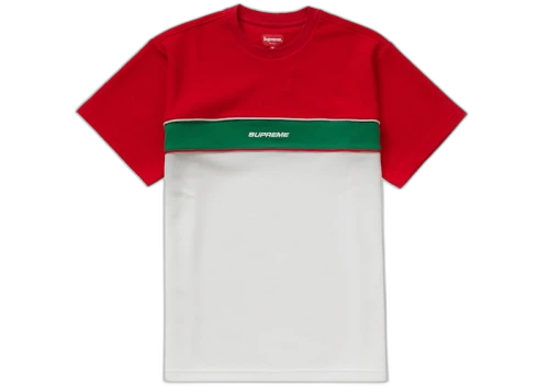 Supreme Piping Practice S/S Top Red