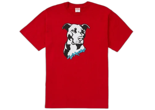 Supreme Pitbull Tee Red