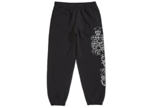 Supreme Pitbulls Embroidered Sweatpant Black