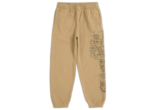 Supreme Pitbulls Embroidered Sweatpant Brown