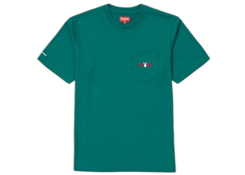 Supreme Playboy Pocket Tee Green