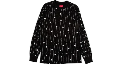 Supreme Playboy Waffle Thermal Black