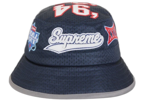 Supreme Playoffs Mesh Crusher Hat Navy