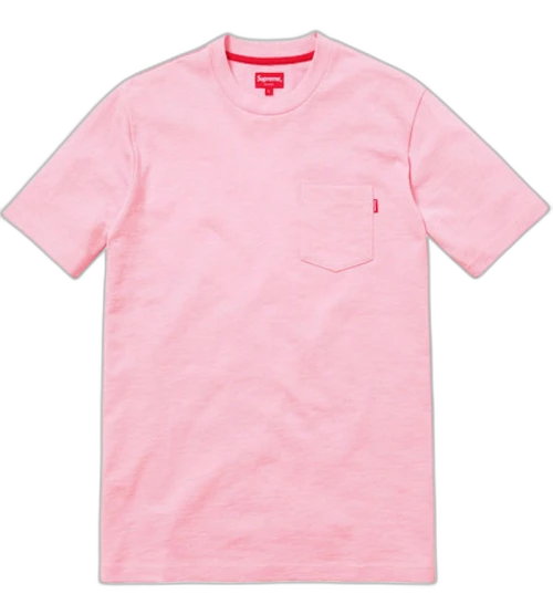 Supreme Pocket Tee Pink