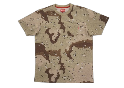 Supreme Pocket Tee (SS12) Desert Camo