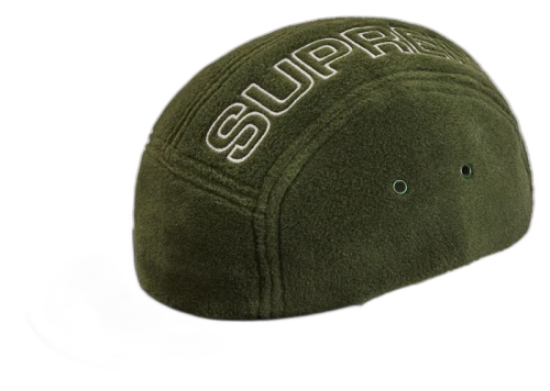 Supreme Polartec Camp Cap Dark Green