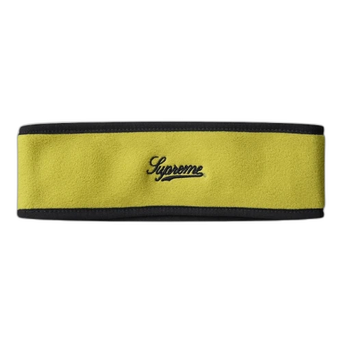 Supreme Polartec Logo Headband Sulphur