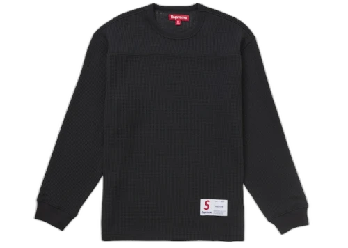 Supreme Polartec Mesh L/S Football Top Black