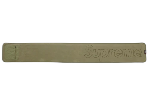 Supreme Polartec Pocket Scarf Light Olive