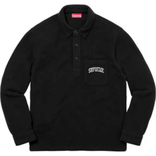 Supreme Polartec Pullover Shirt Black