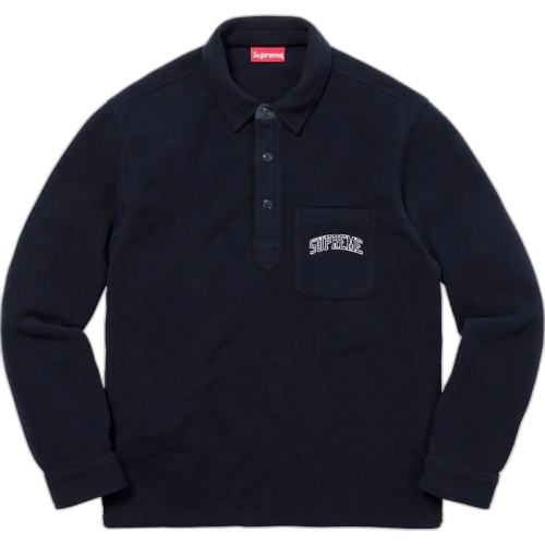 Supreme Polartec Pullover Shirt Navy