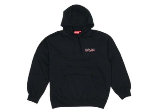 Supreme Portrait Hooded Sweatshirt Black