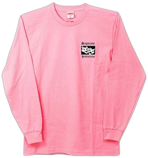 Supreme Productions Long Sleeve Tee Pink