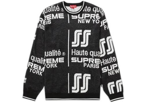 Supreme Qualite Sweater Black