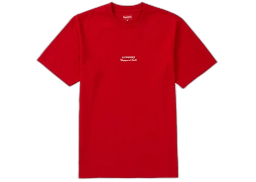Supreme Qualite Tee Red