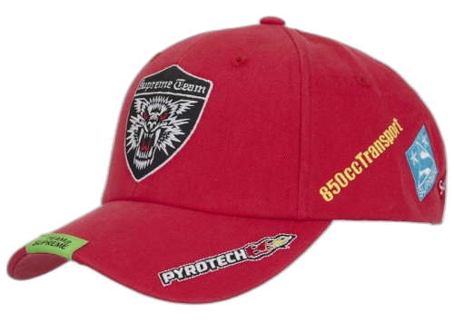 Supreme Racing Team 6-Panel Red