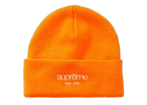 Supreme Radar Beanie Fluorescent Orange