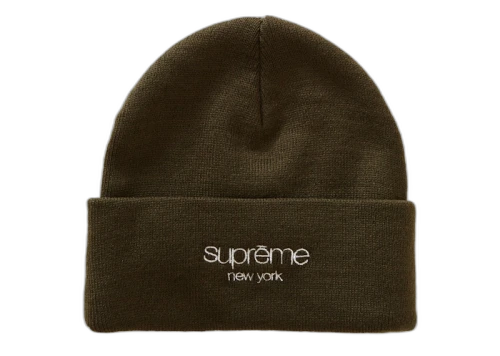 Supreme Radar Beanie Olive