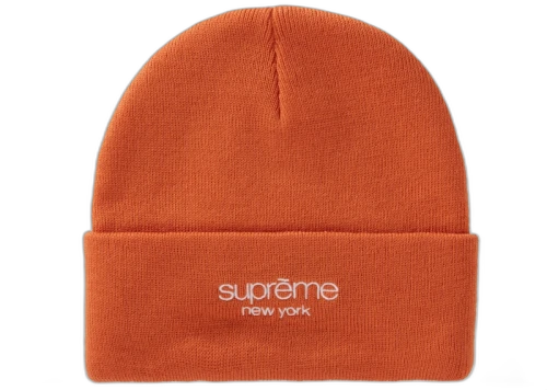 Supreme Radar Beanie Peach