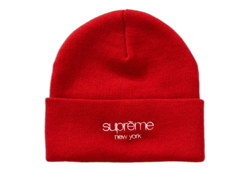 Supreme Radar Beanie Red