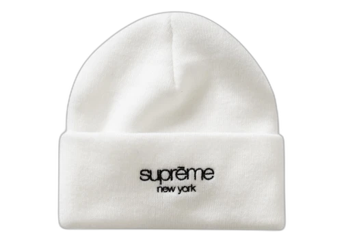 Supreme Radar Beanie White