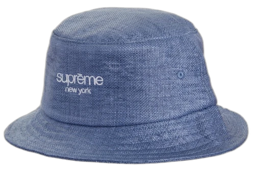Supreme Raffia Crusher Navy