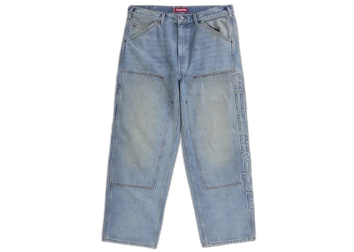 Supreme Reflective Double Knee Pant Denim