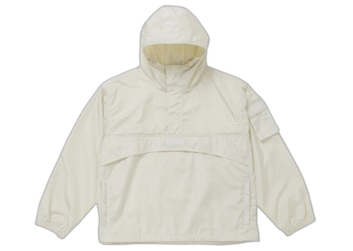 Supreme Reflective Ripstop Anorak White
