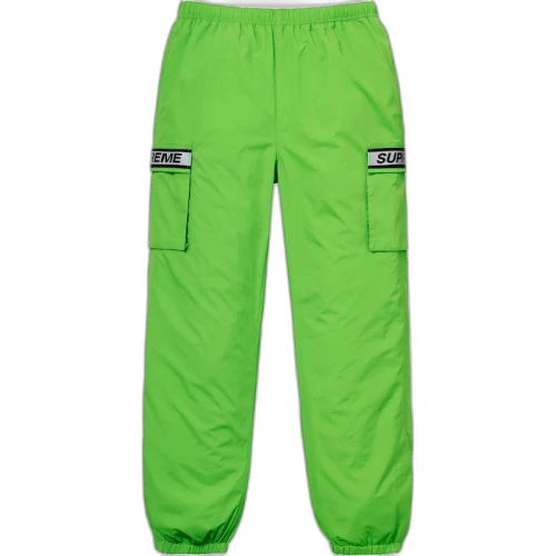 Supreme Reflective Taping Cargo Pant Green