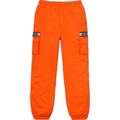 Supreme Reflective Taping Cargo Pant Orange