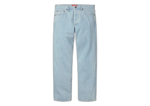 Supreme Regular Jean (FW23) Washed Blue