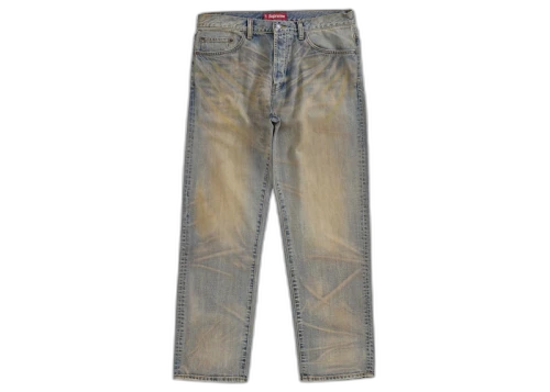 Supreme Regular Jean (FW25) Dirty Indigo
