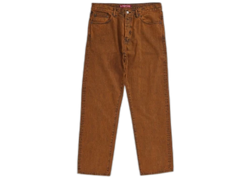 Supreme Regular Jean (FW25) Overdyed Orange