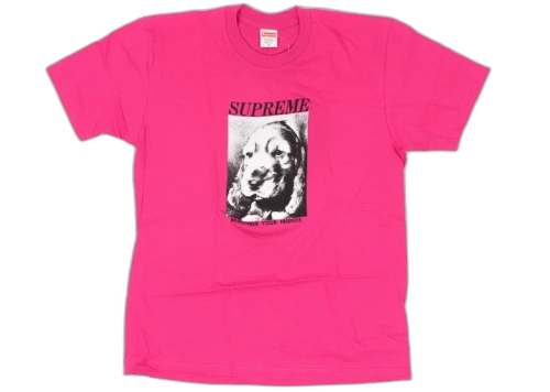 Supreme Remember Tee Dark Pink