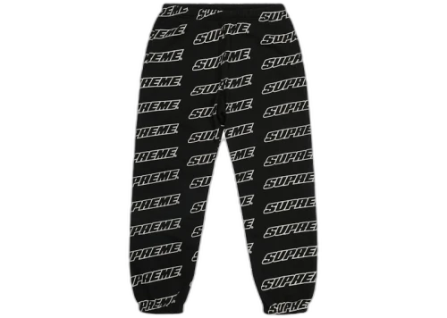 Supreme Repeat Sweatpant Black