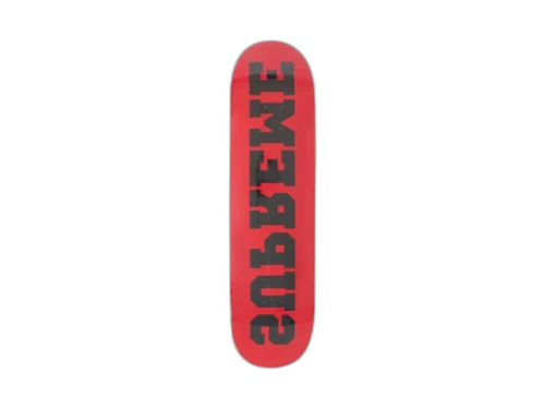 Supreme Reverse Skateboard Deck Red