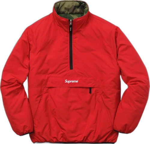Supreme Reversible Pullover Red