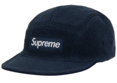 Supreme Reversible Terry Camp Cap Navy